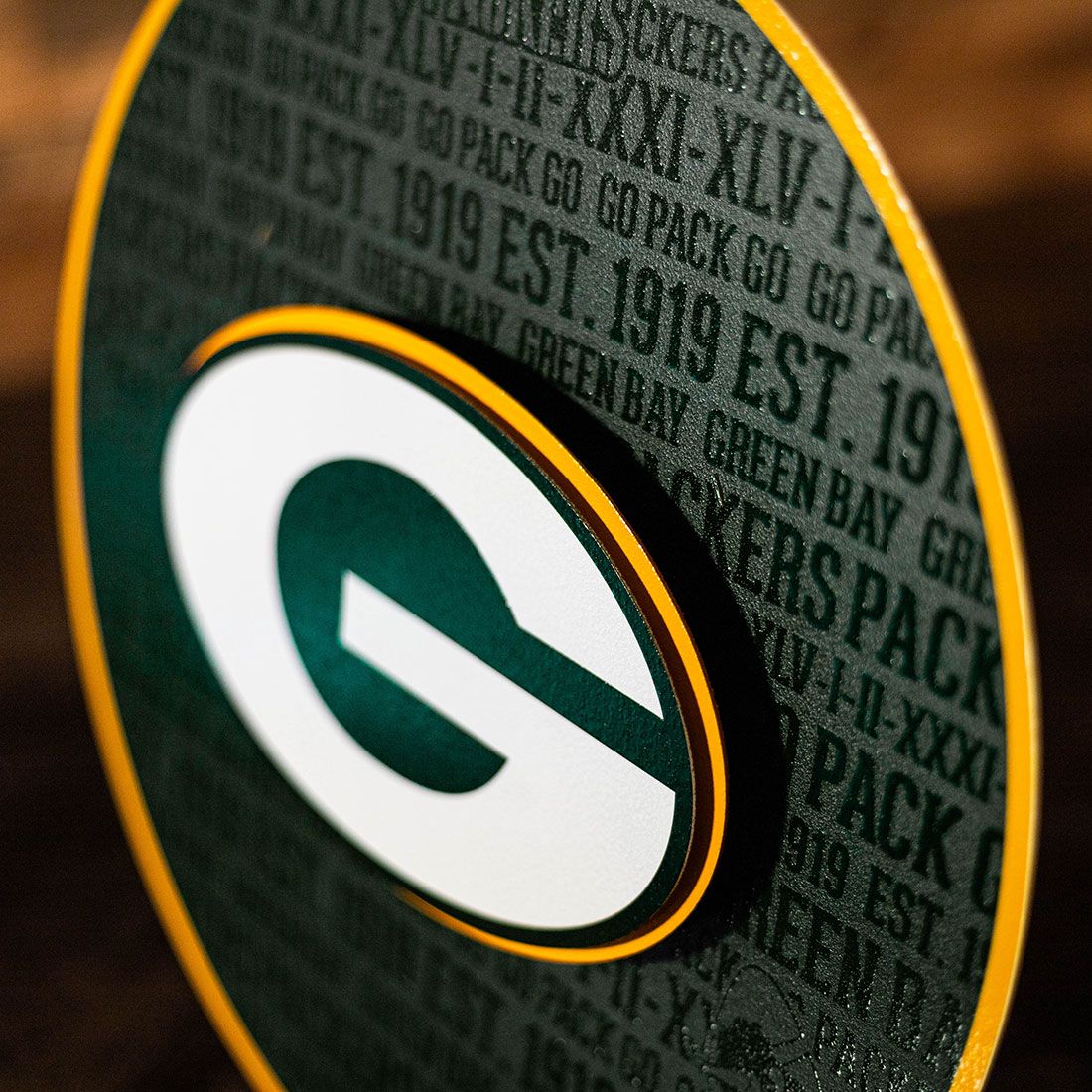 Packers Craft Series 3D Metal Wall Art 2 Packers Craft Series 3D Metal Wall Art