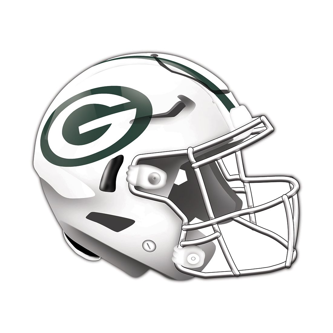 Packers Winter Warning Helmet Wood Sign