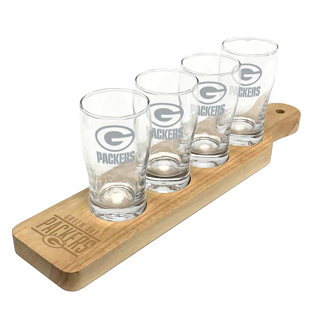 Packers Etch Beer Flight