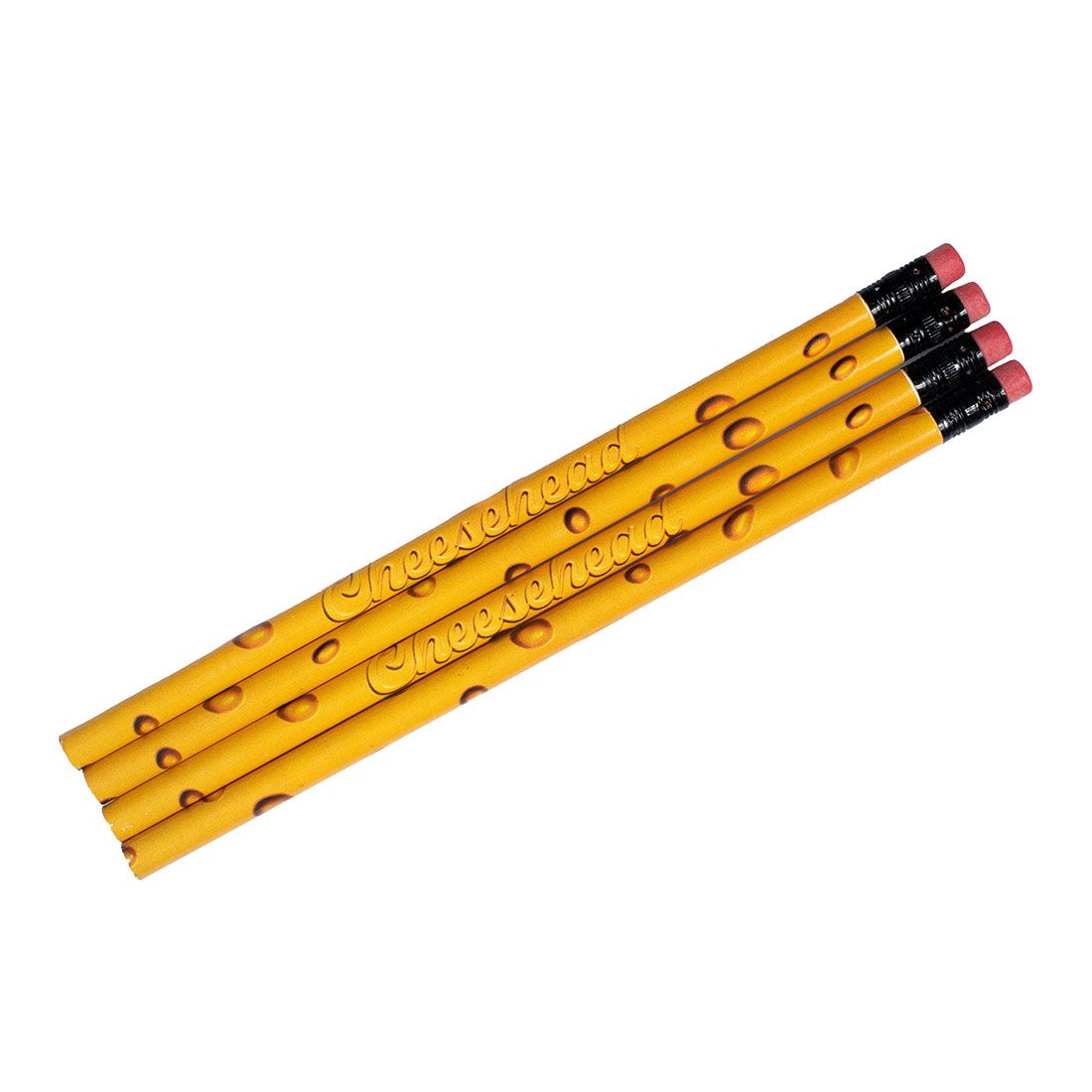 Cheesehead&reg; 4-Pack Pencil Set