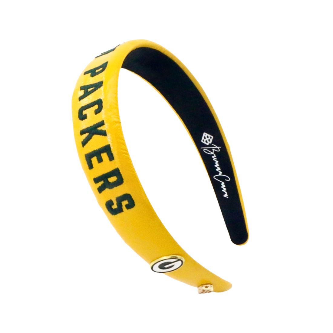 Packers Brianna Cannon Thin Embroidered Headband