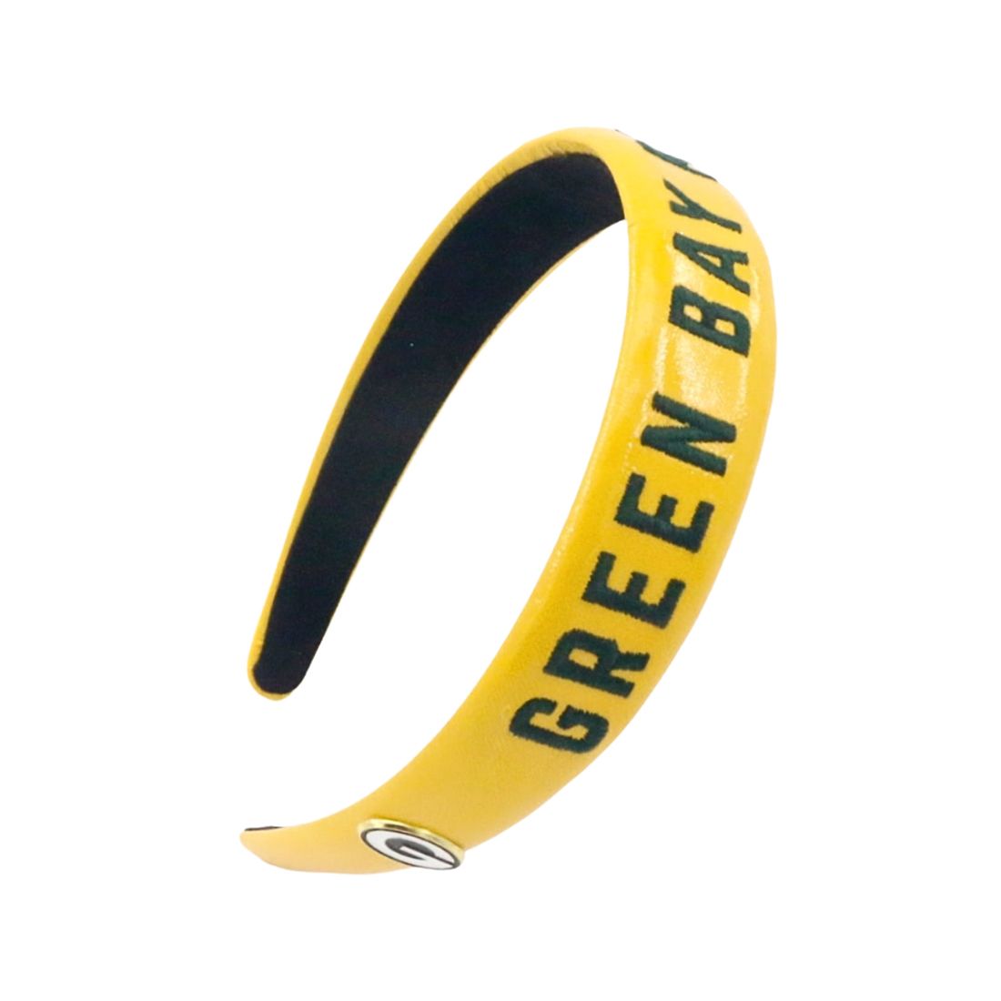 Packers Brianna Cannon Thin Embroidered Headband