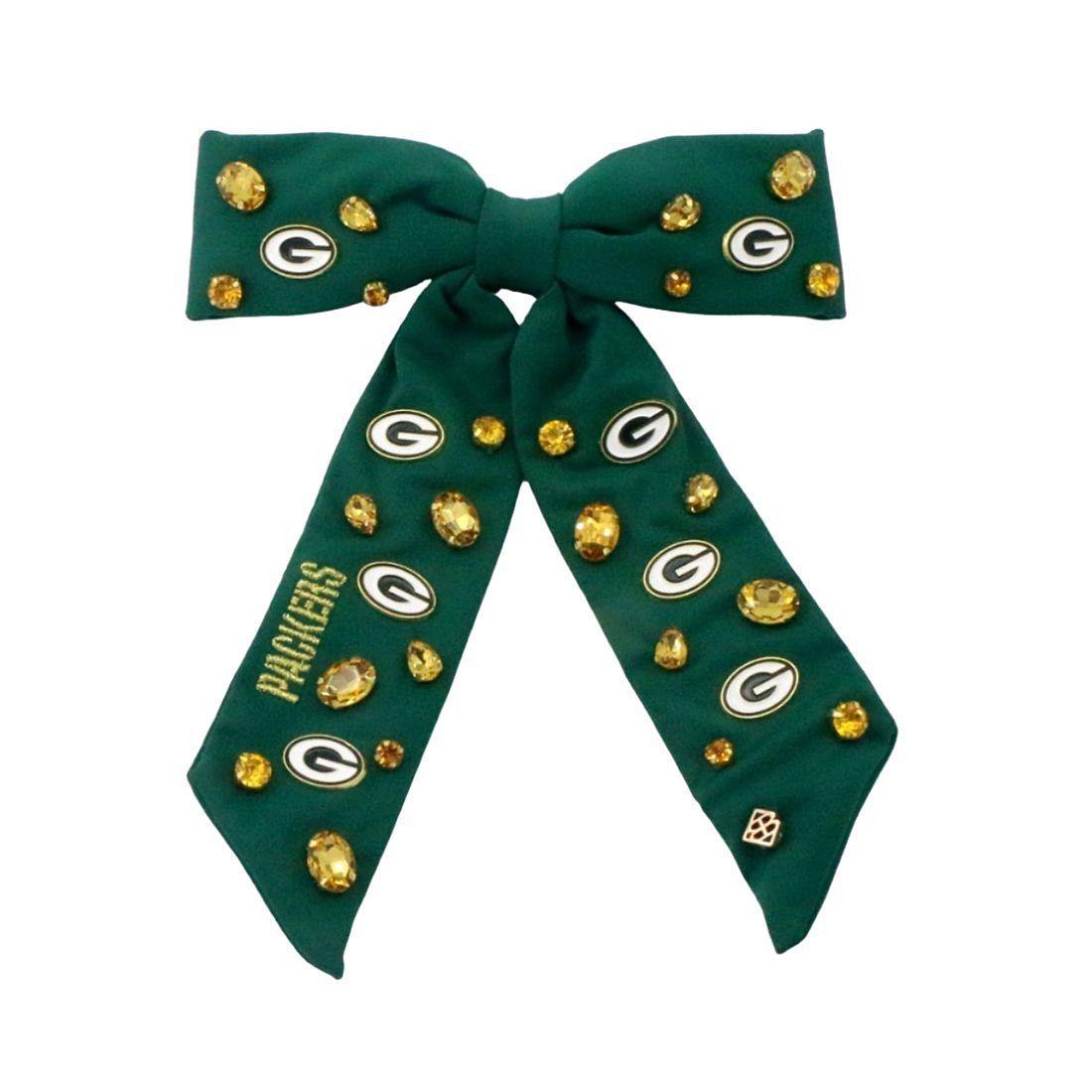 Packers Brianna Cannon Green Bow Barrette