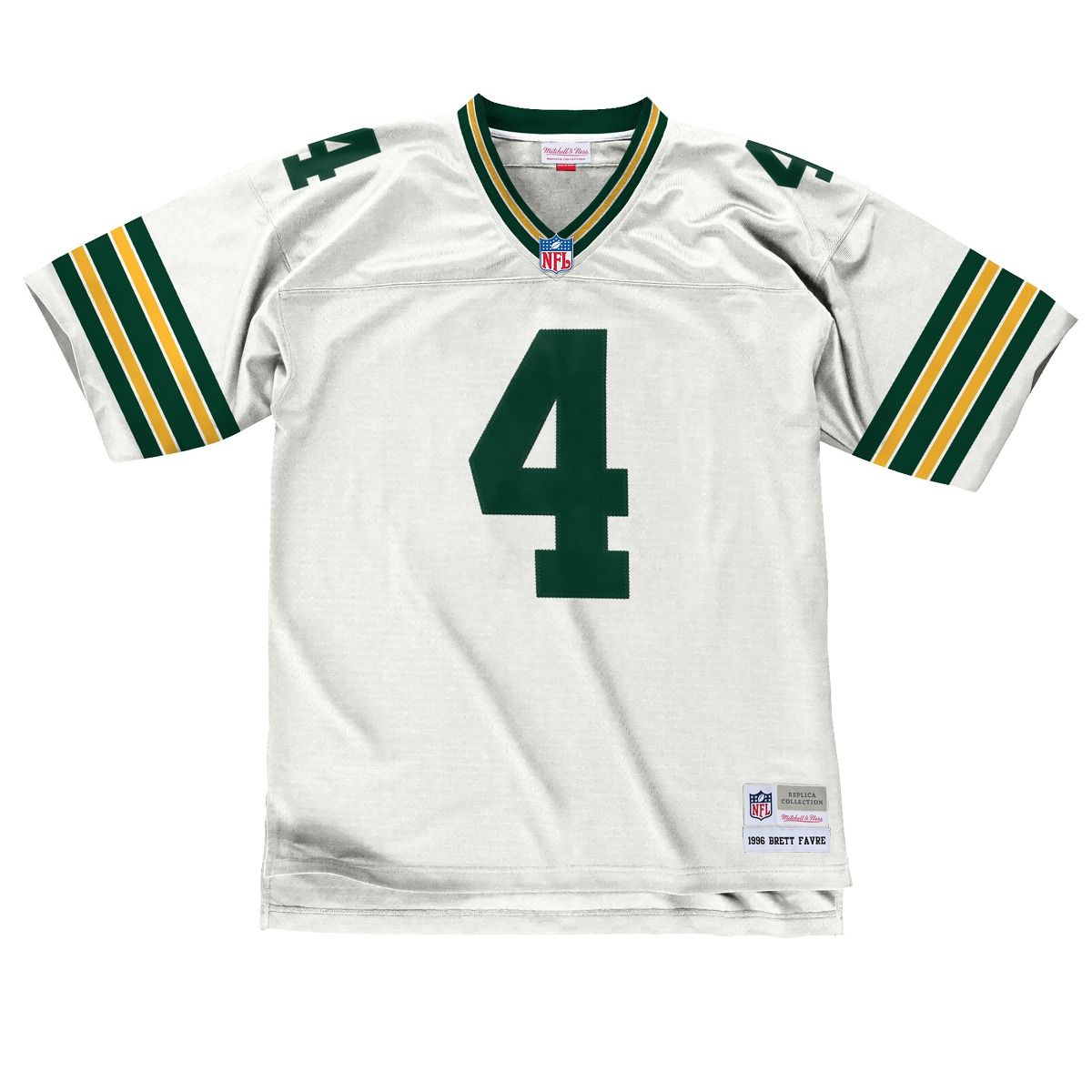 #4 Favre Mitchell & Ness 1996 Away Replica Jersey