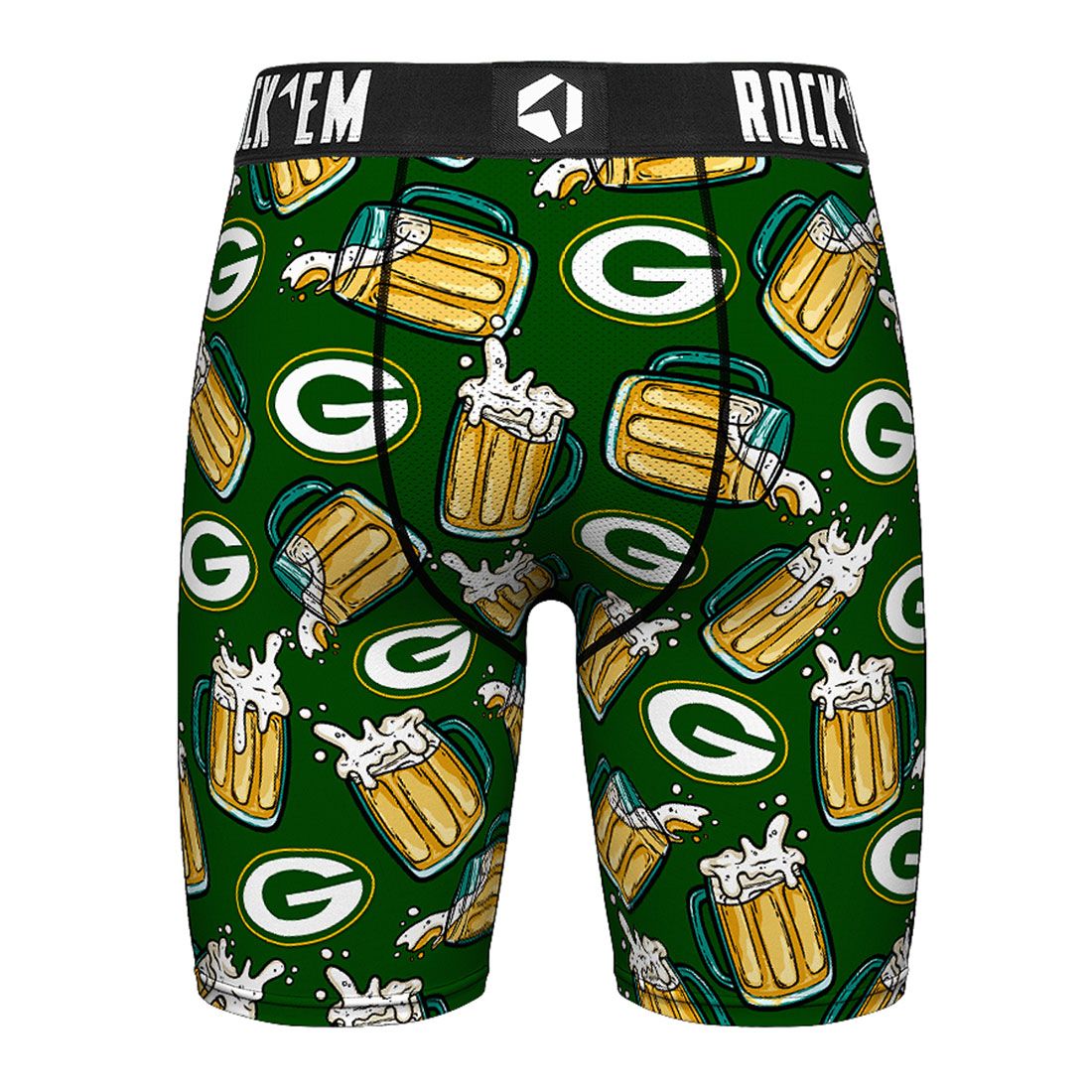 Packers Beer Mug Boxer Brief 2 Packers Beer Mug Boxer Brief