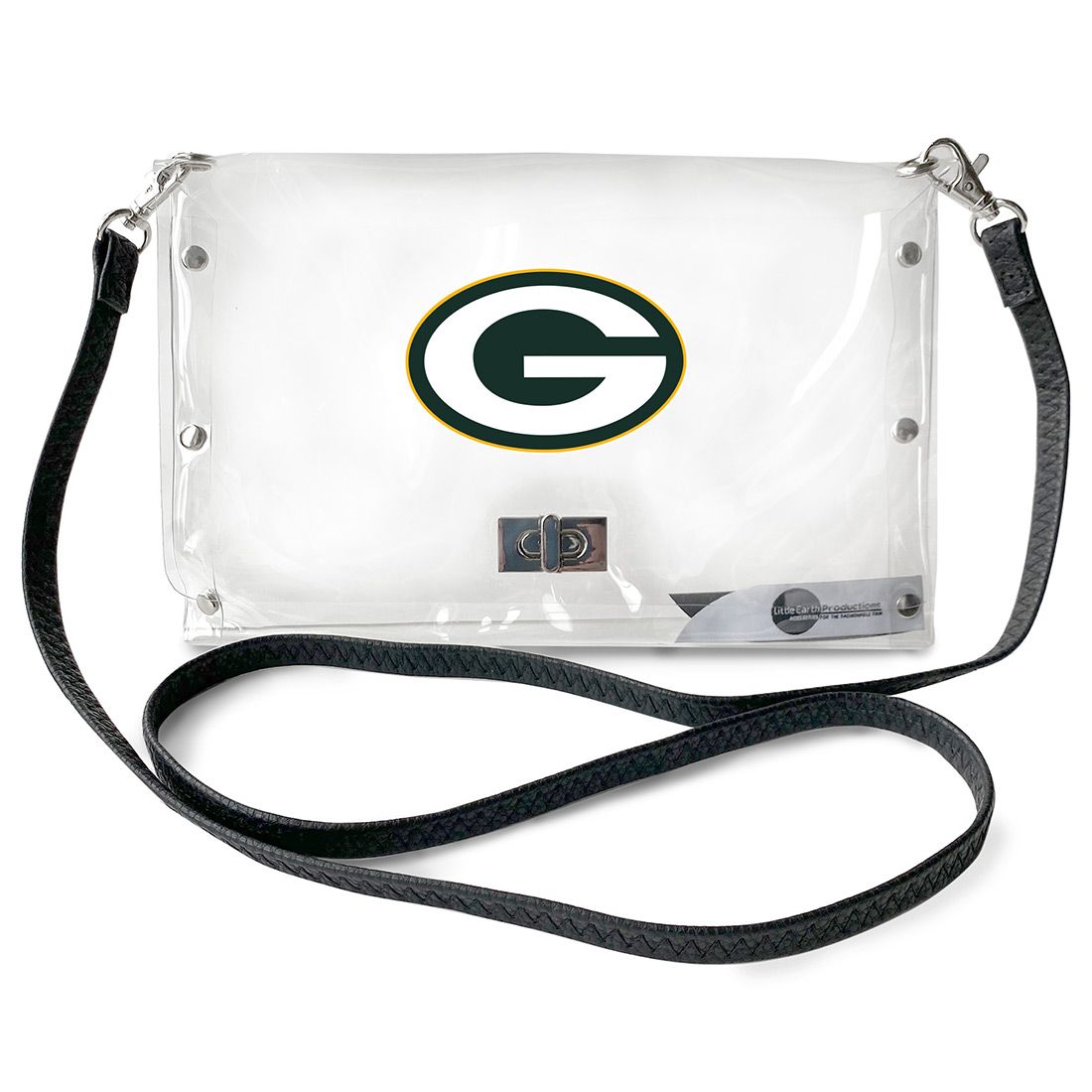 Packers Clear Envelope Handbag