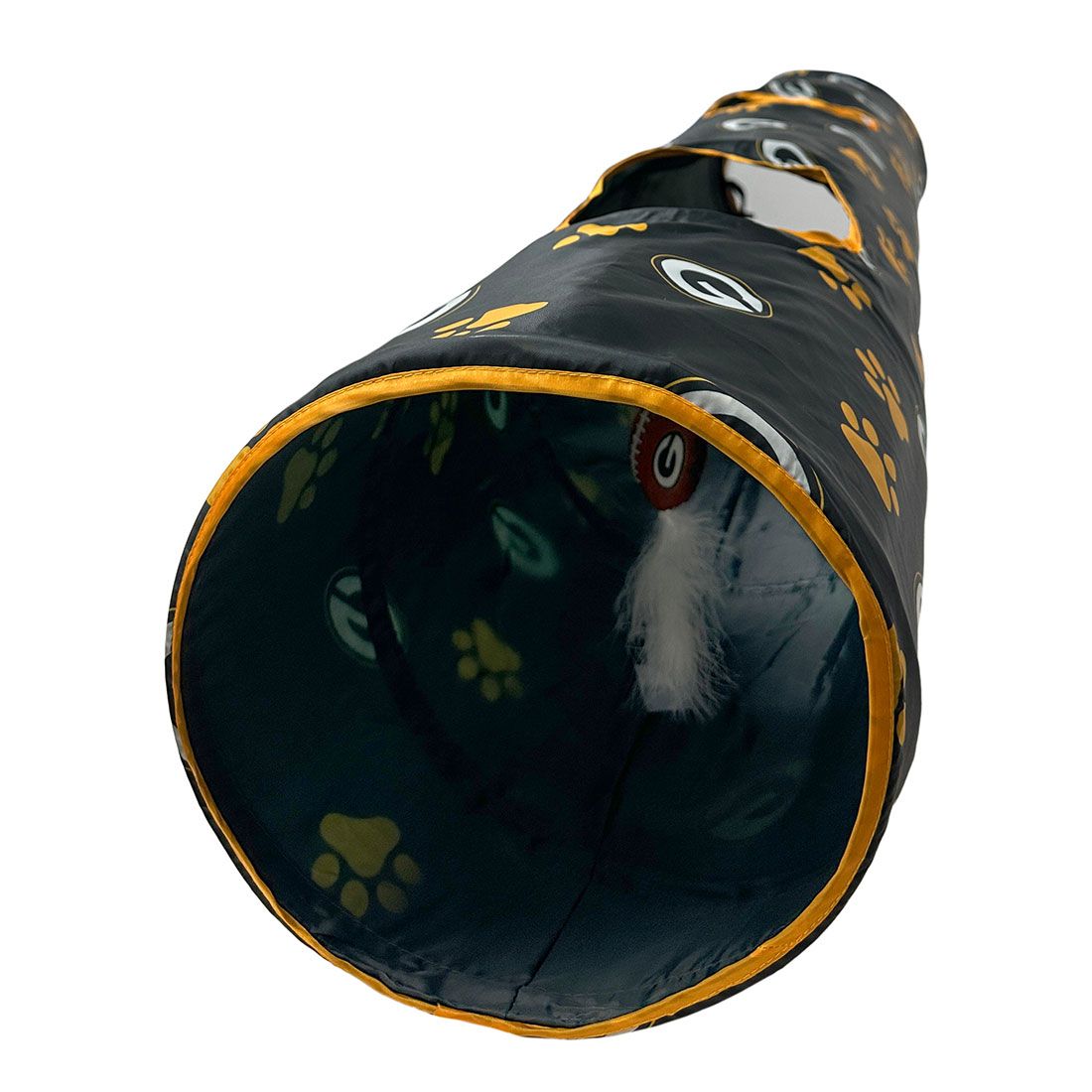 Packers Collapsible Cat Tunnel Toy
