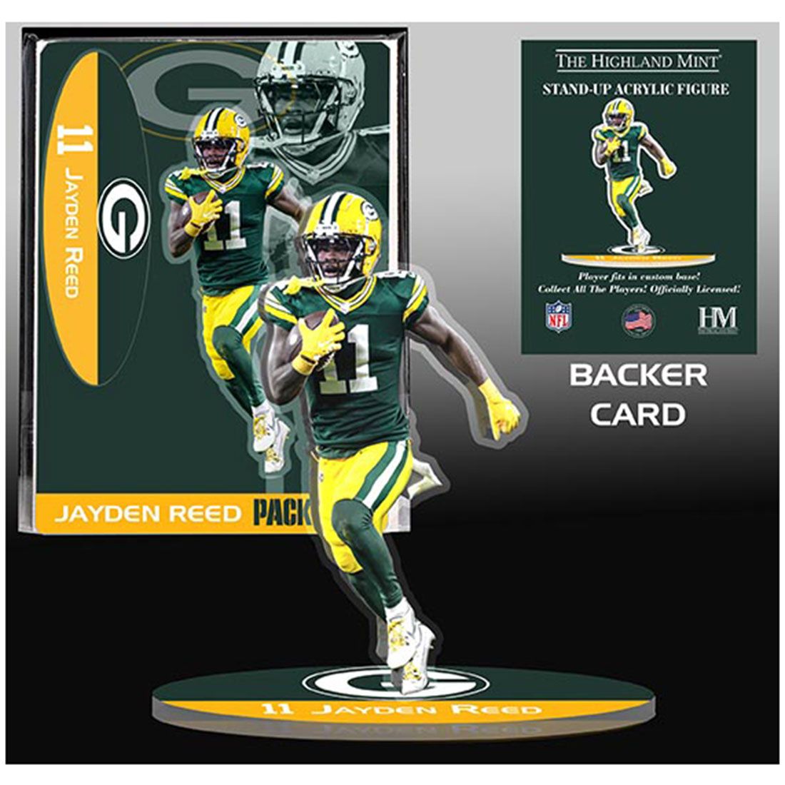Packers #11 Reed Stand-Up Acrylic Figurine