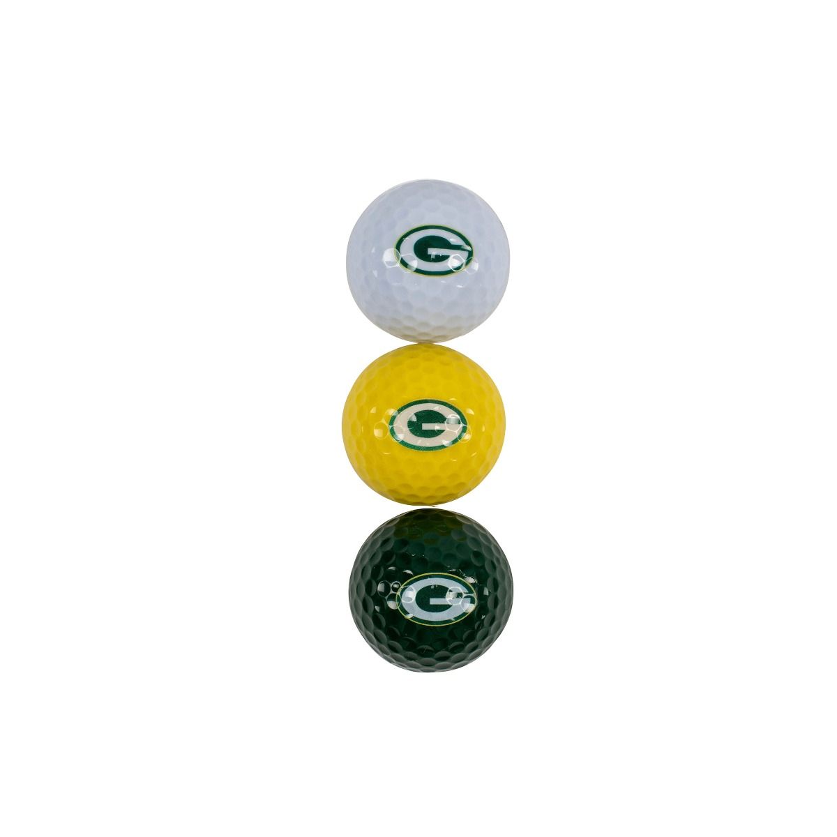 Packers 3-Pack Team Color Golf Balls