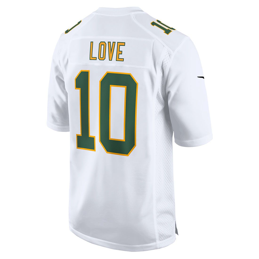 #10 Jordan Love Nike White Fashion Game Jersey