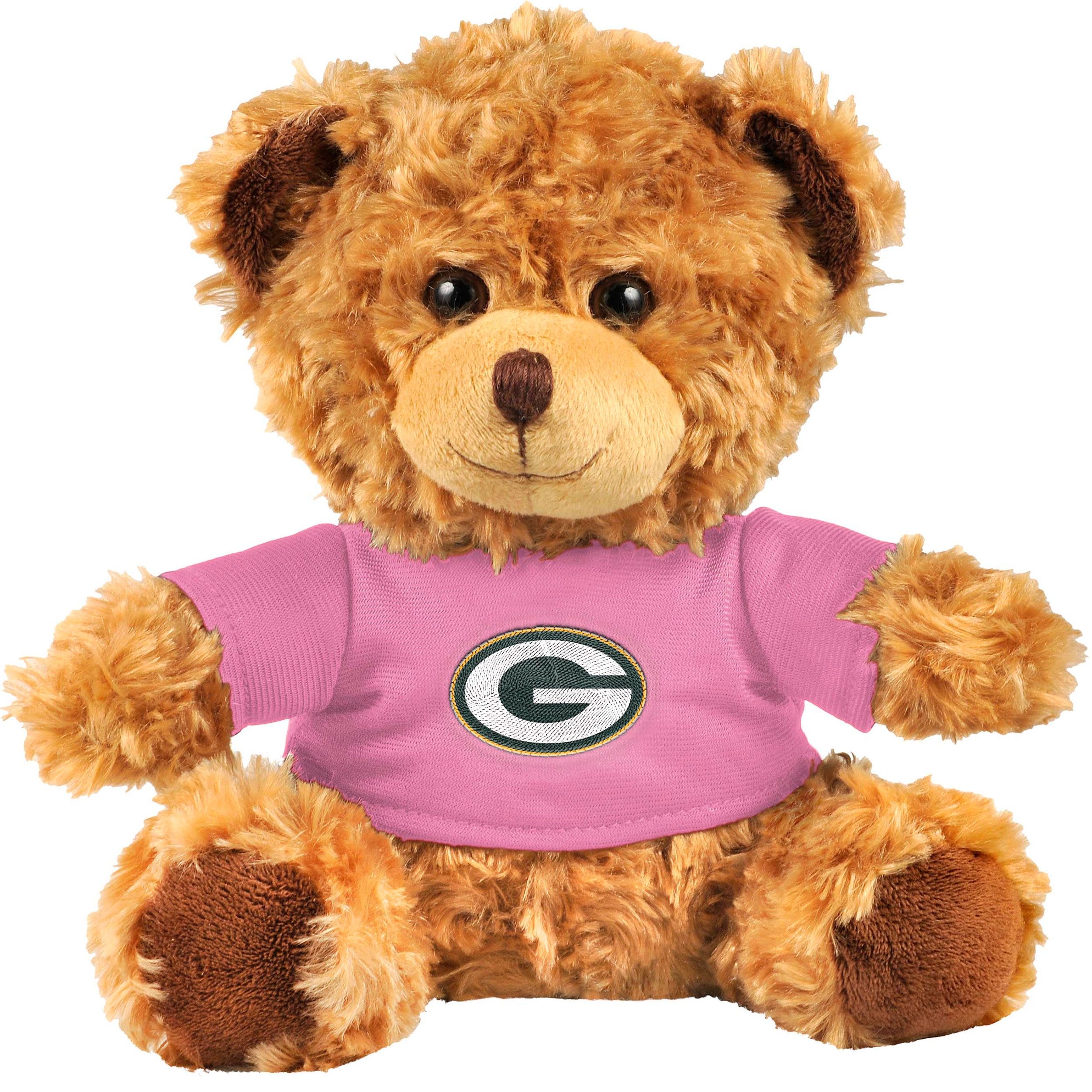 Packers Pink Shirt Bear