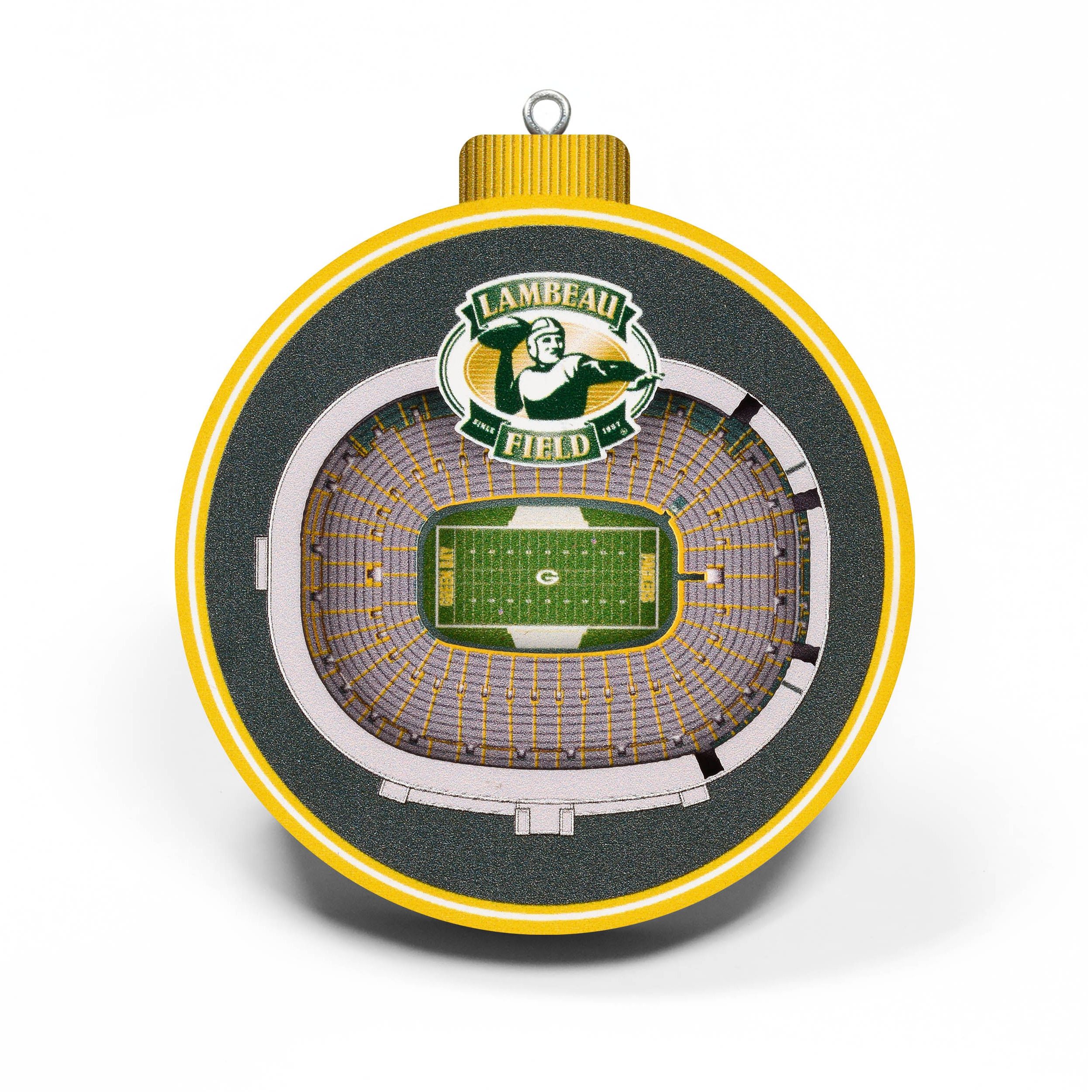 Lambeau Field StadiumView Ornament 2 Lambeau Field StadiumView Ornament