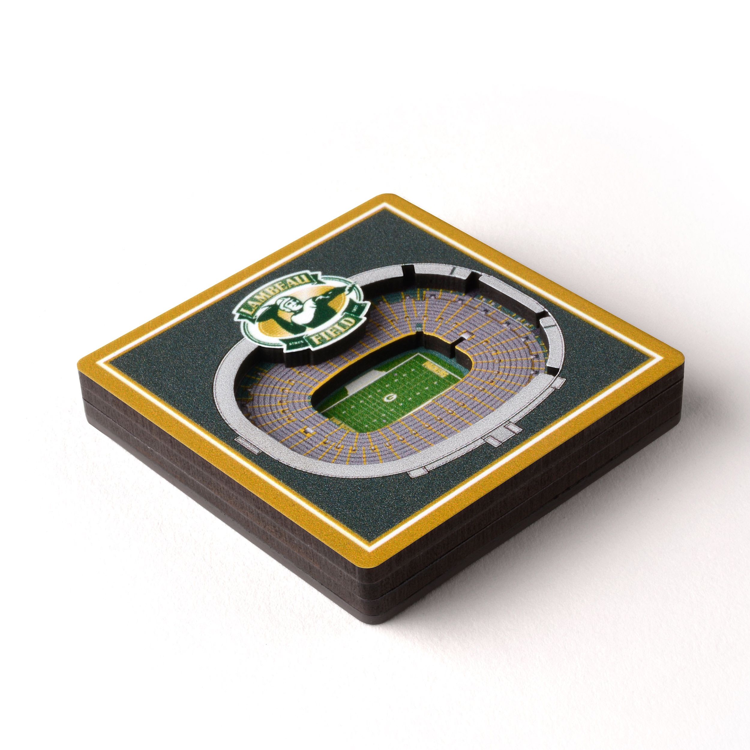 Lambeau Field StadiumView 3D Magnet