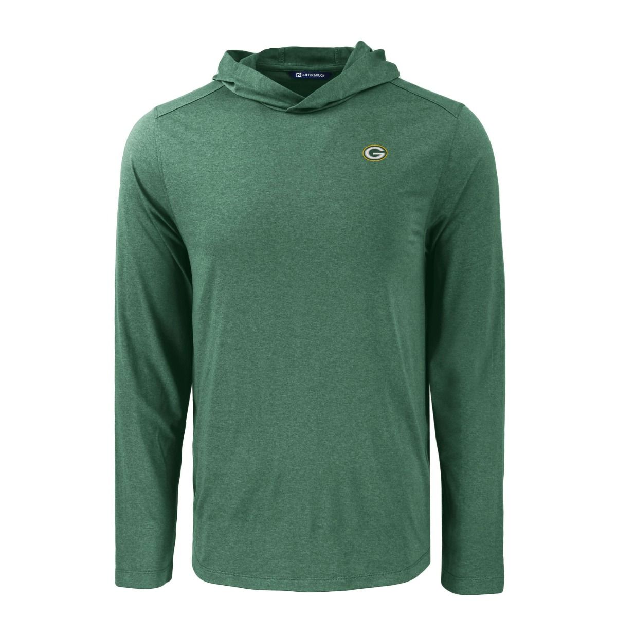 Packers Cutter & Buck G Logo Coastline Hooded Top