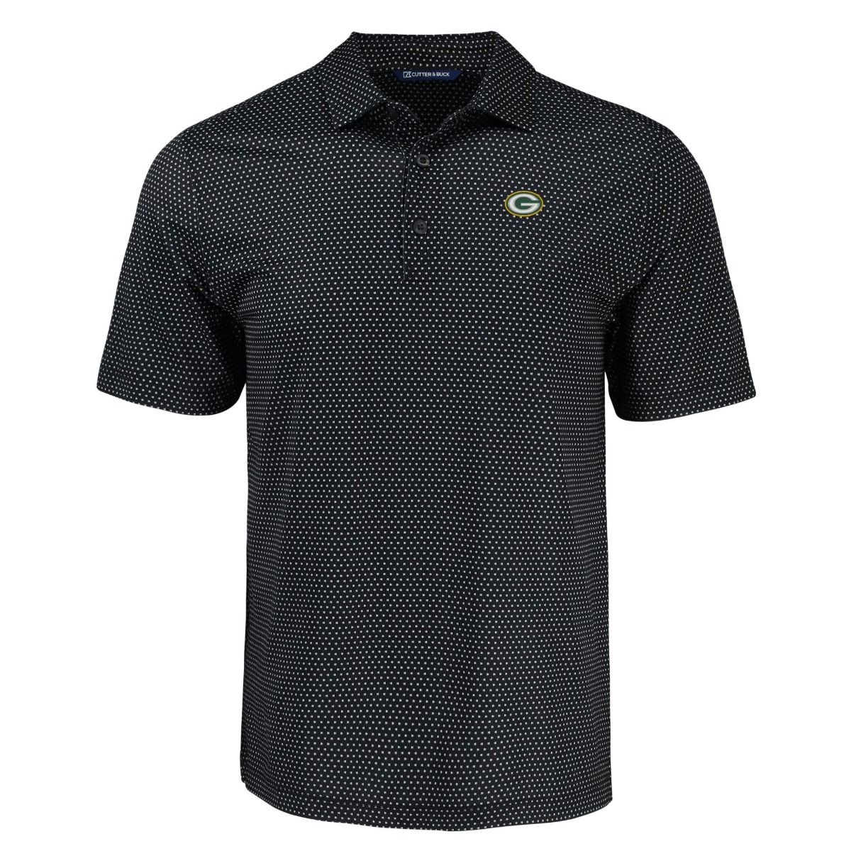 Packers Cutter & Buck G Logo Pike Shadow Polo