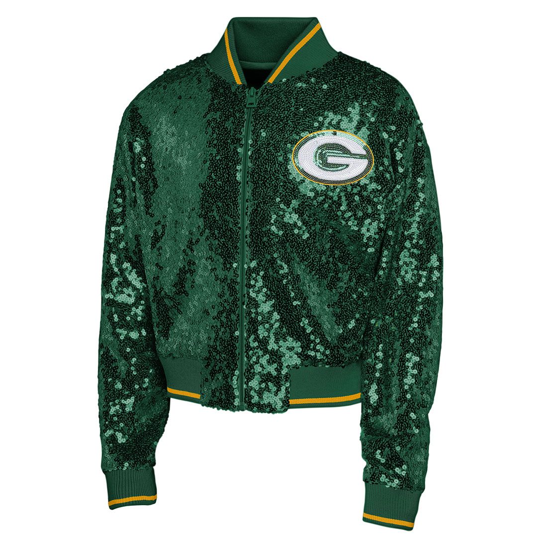 Packers Girls Pre-School Glam Squad Sequin Jacket