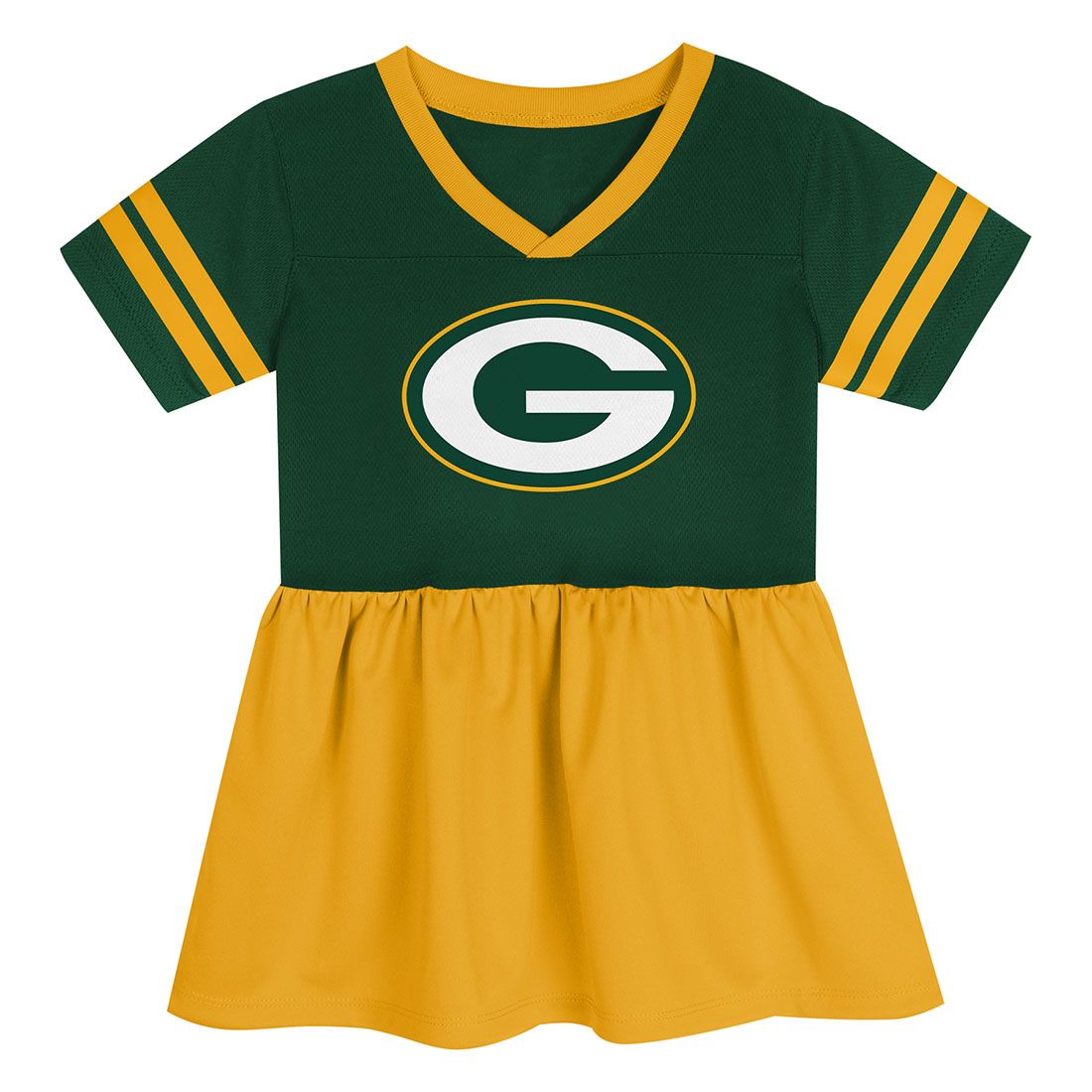 Packers Girls Infant Stadium Lights Dress 1 Packers Girls Infant Stadium Lights Dress