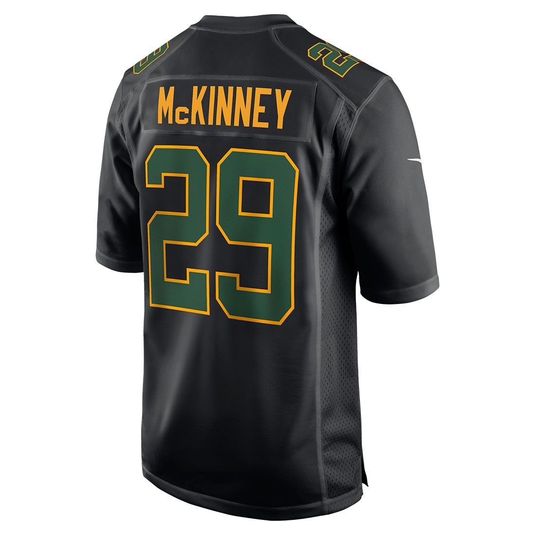 #29 Xavier McKinney Nike Black Fashion Game Jersey