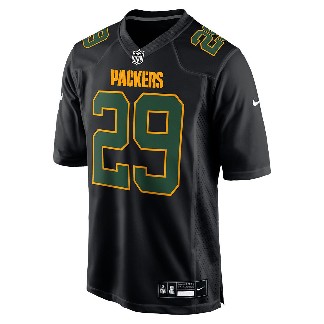 #29 Xavier McKinney Nike Black Fashion Game Jersey