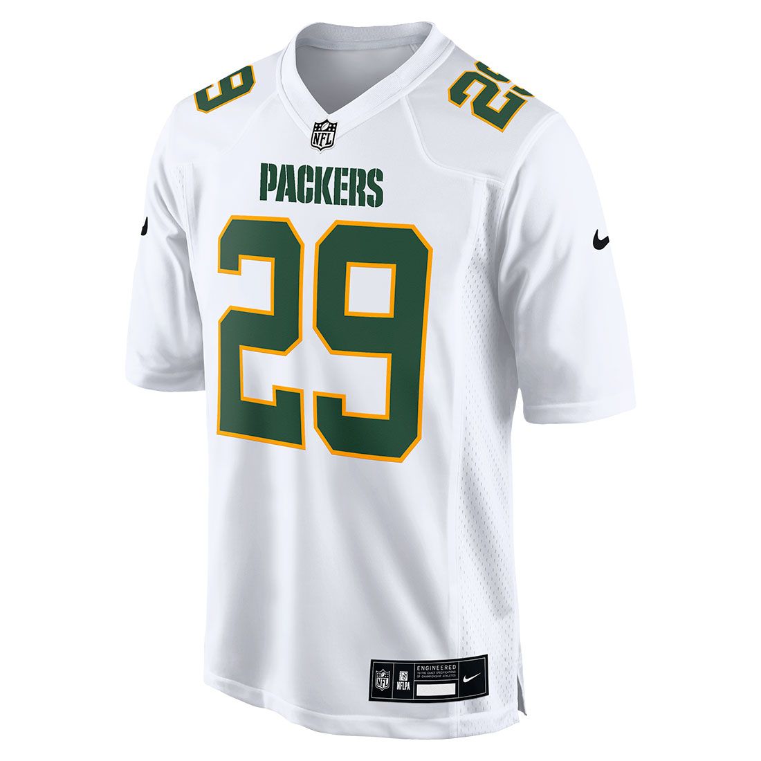 #29 Xavier McKinney Nike White Fashion Game Jersey