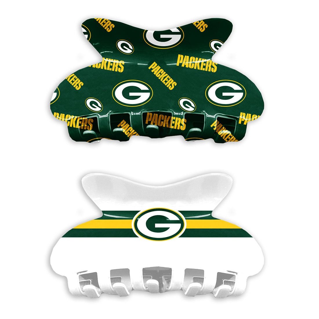 Packers Team Hair Claw Set 14 Packers Team Hair Claw Set