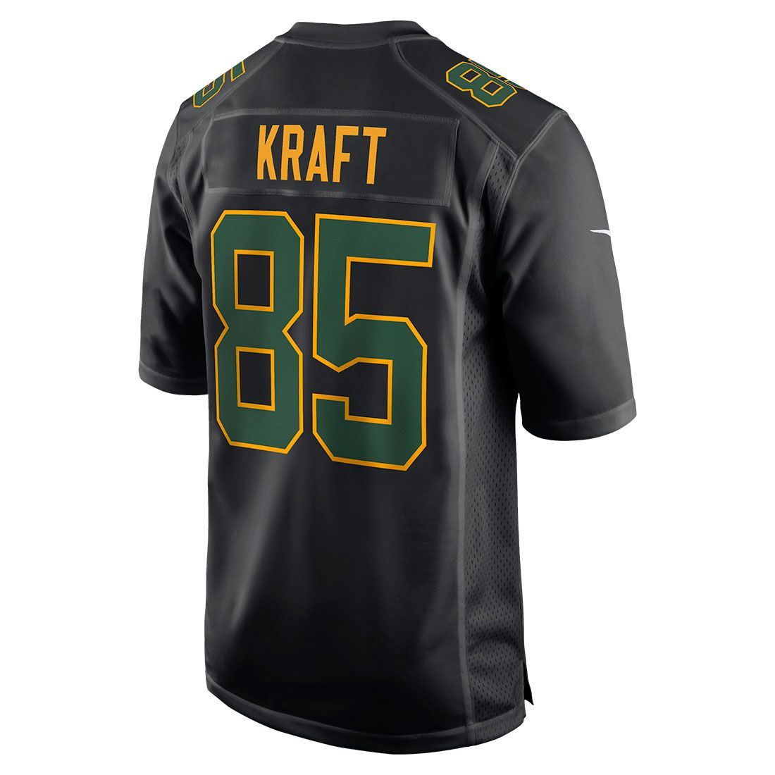 #85 Tucker Kraft Nike Black Fashion Game Jersey