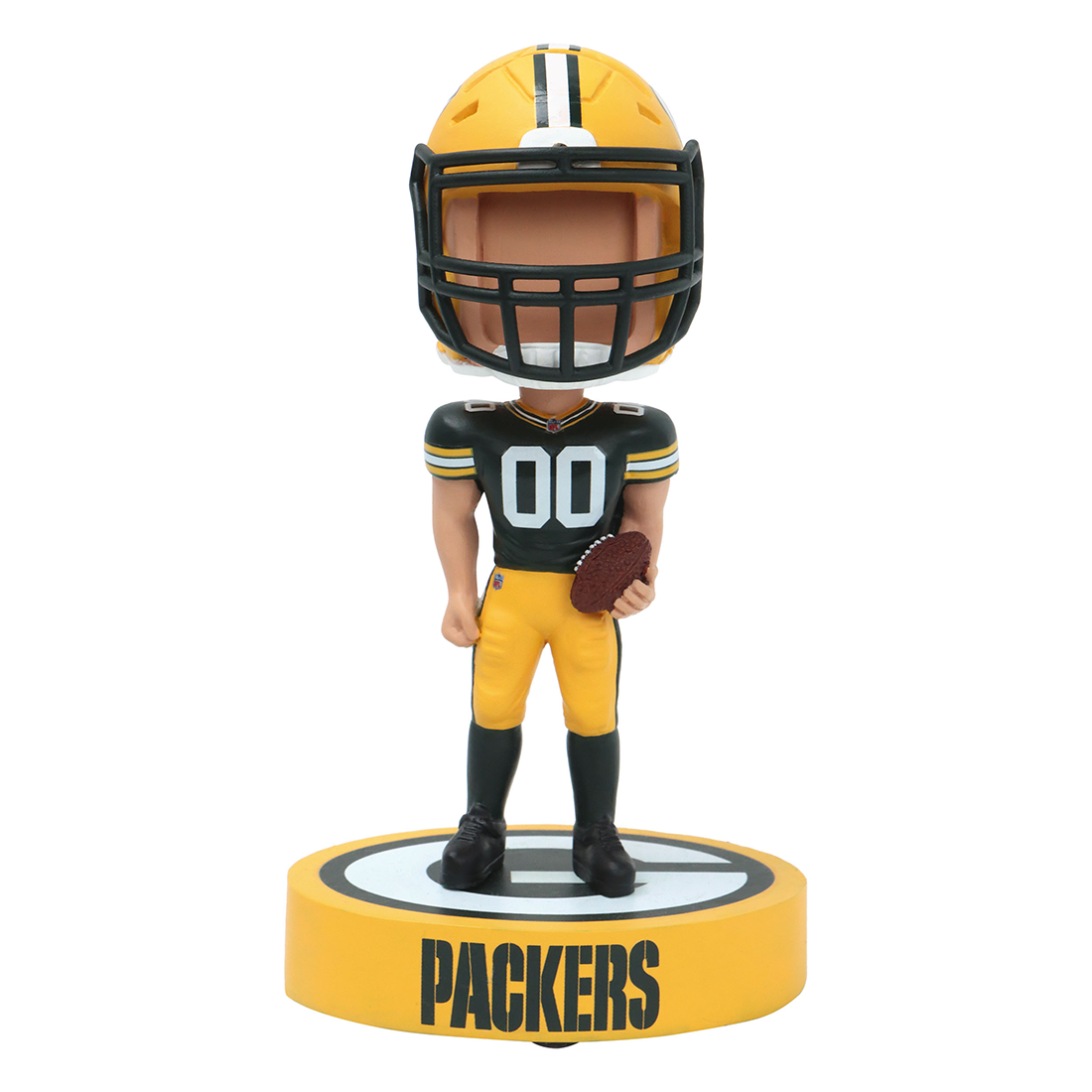 Packers FOCO Player Frame Mini Bobblehead 1 Packers FOCO Player Frame Mini Bobblehead