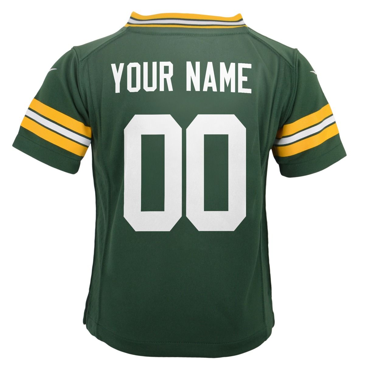 Packers Nike Toddler Custom Home Game Jersey