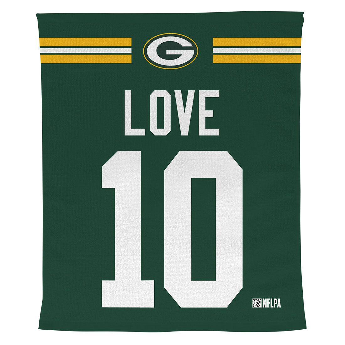 Packers #10 Jordan Love Sports Fan Rally Towel