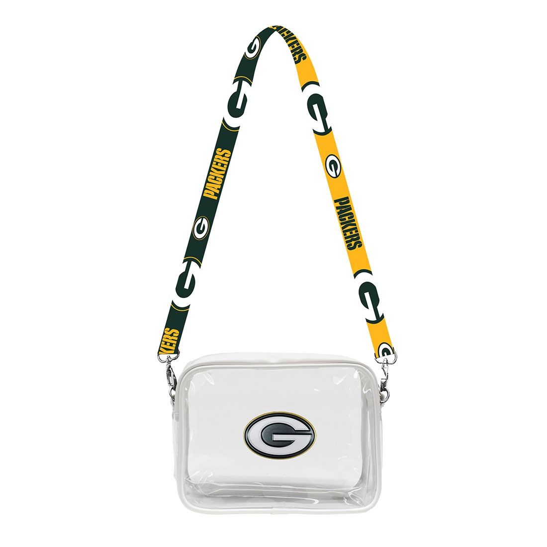 Packers Clear 3D G Logo Fan Purse