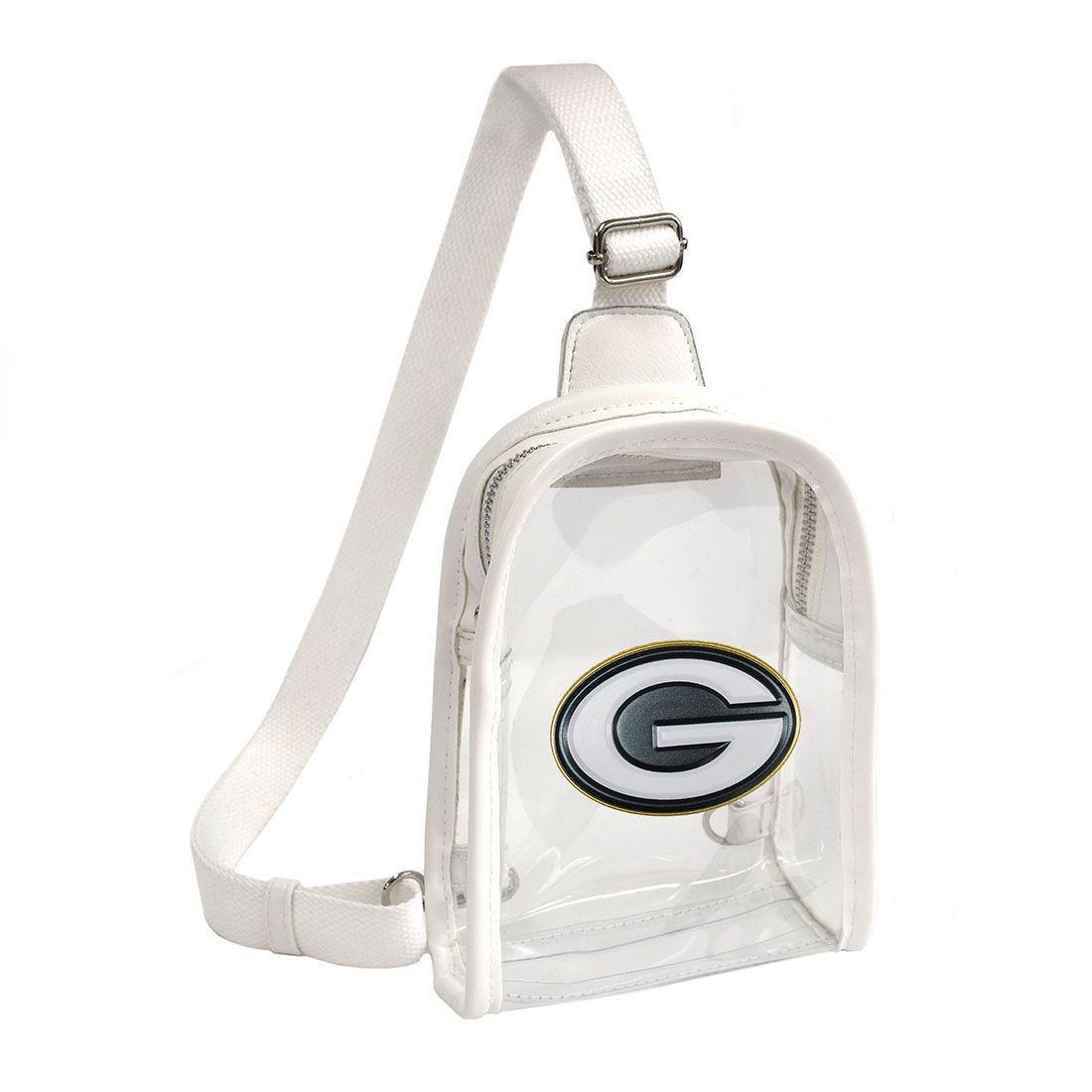 Packers Clear 3D G Logo Mini Sling Bag