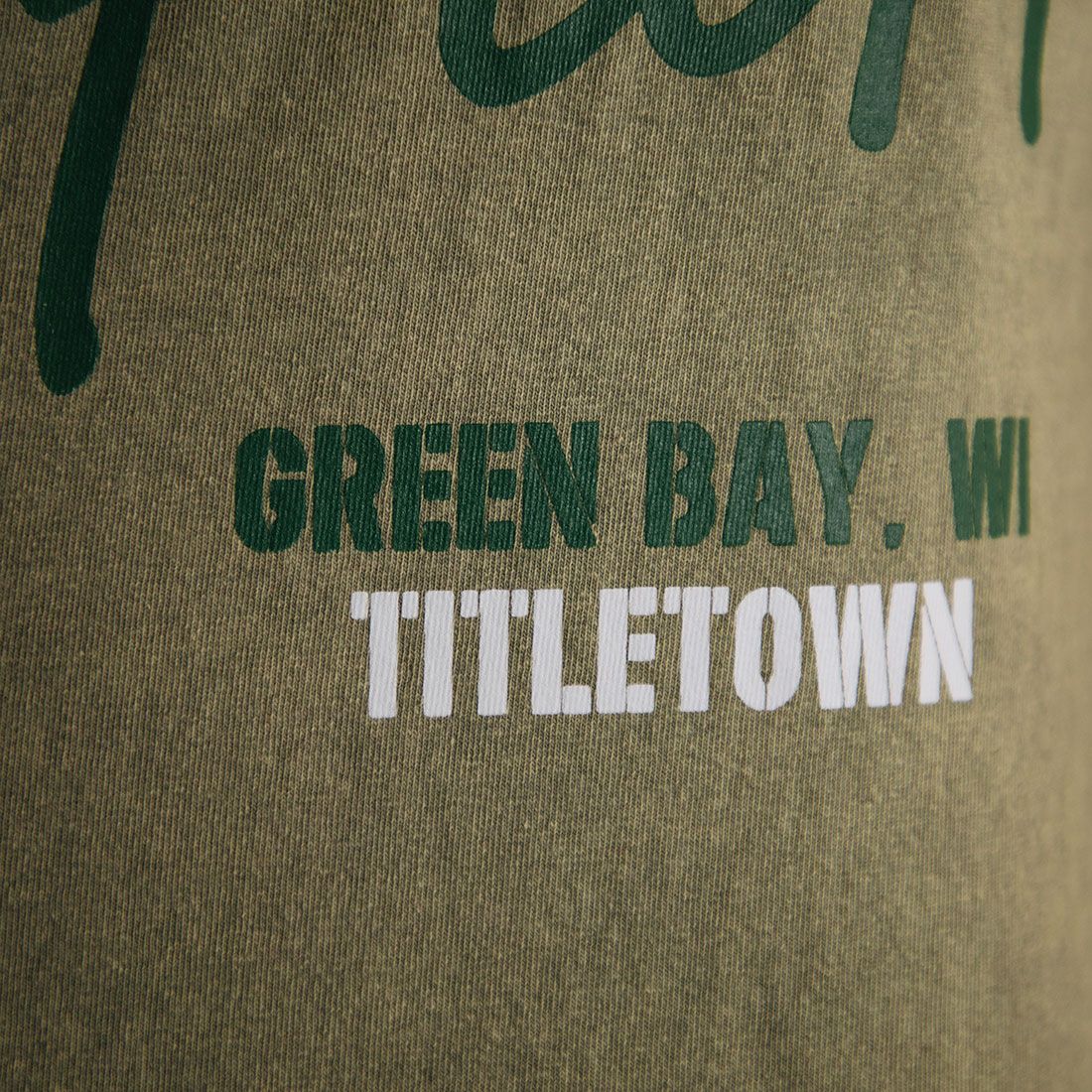 Lambeau Field Stacked Script T-Shirt 4 Lambeau Field Stacked Script T-Shirt