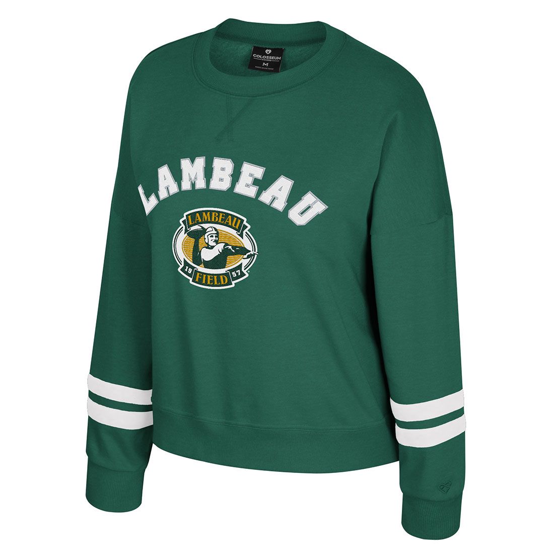 Lambeau Field Colosseum Womens Splashy Fleece Crew 2 Lambeau Field Colosseum Womens Splashy Fleece Crew