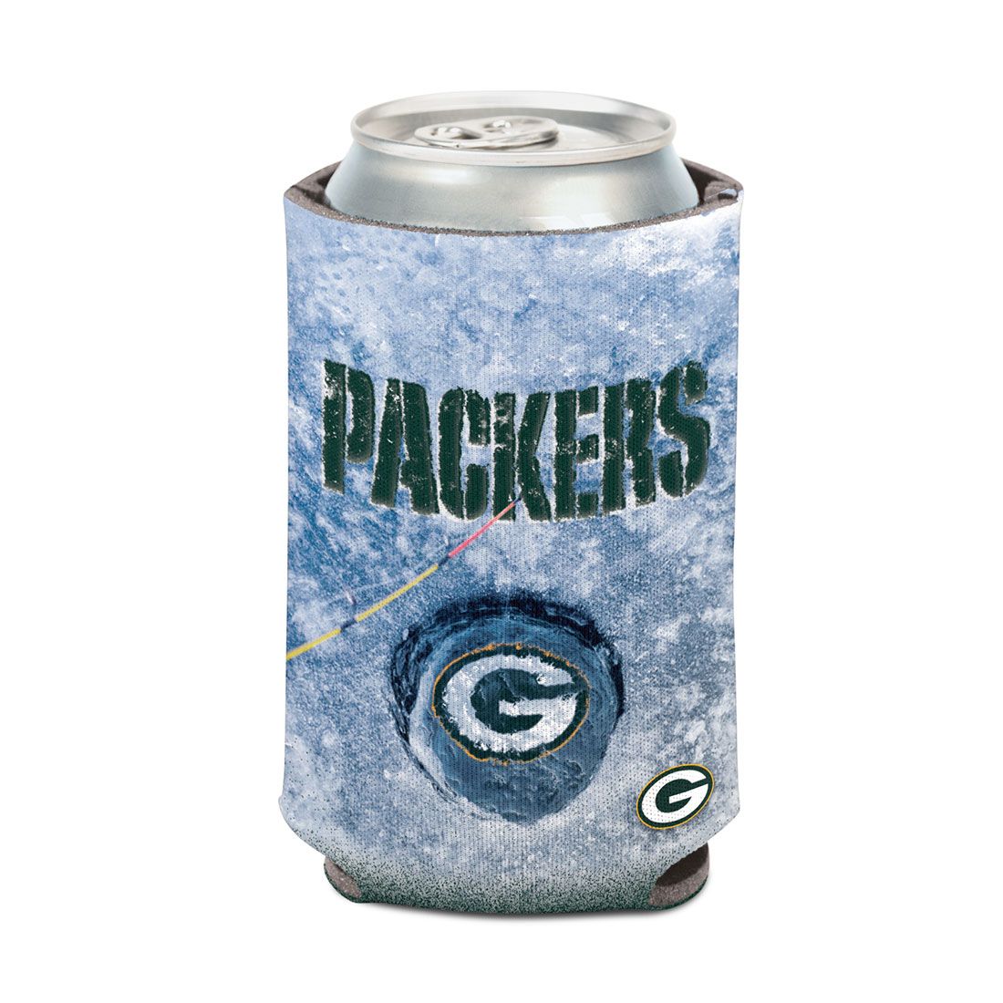 Packers Wincraft Ice Fishing Can Cooler