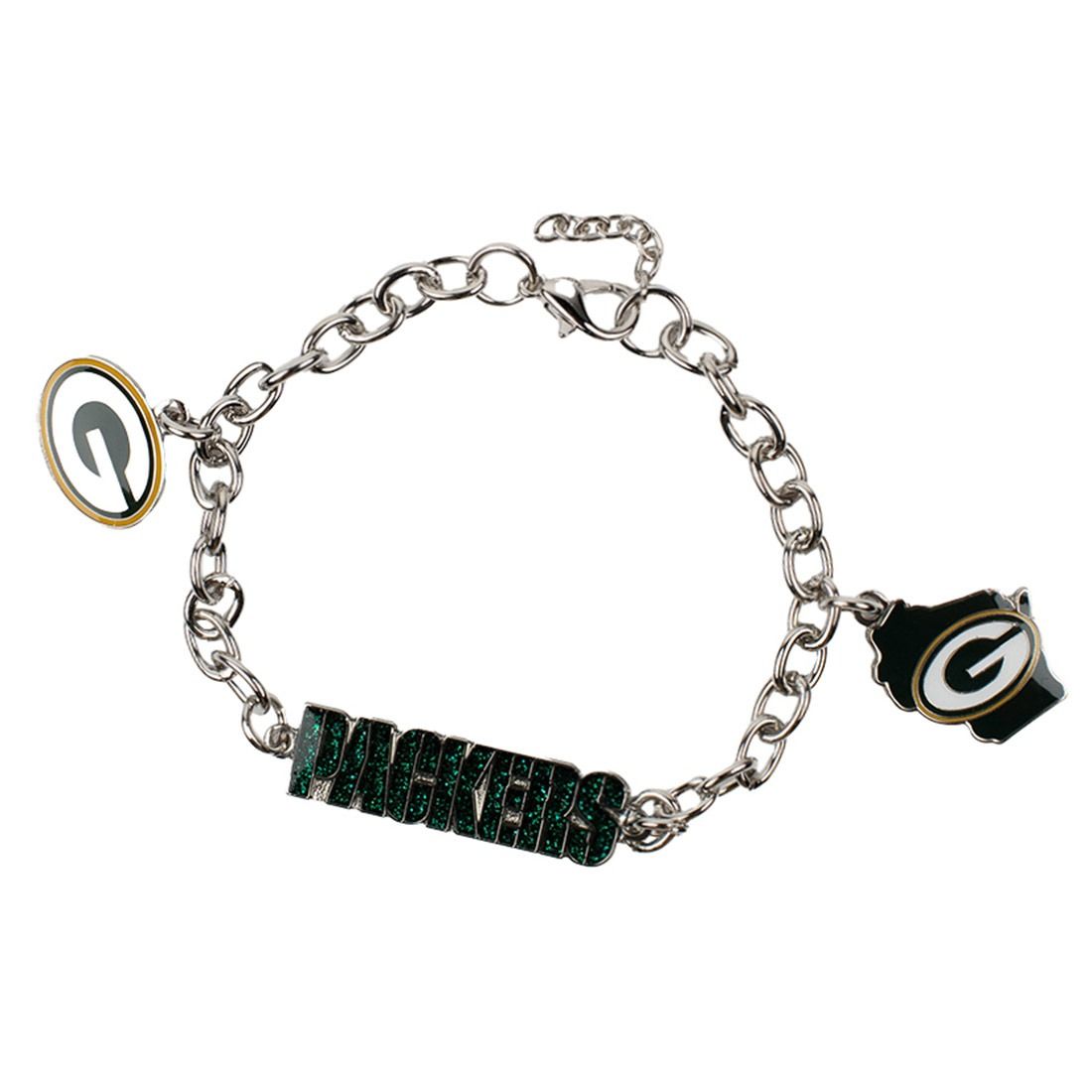 Packers State Charm Bracelet