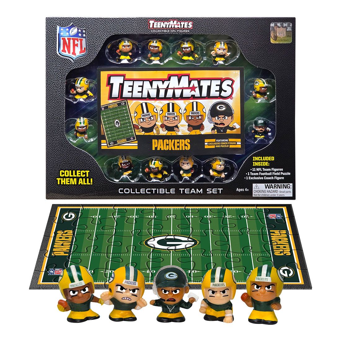 Packers TeenyMates Team Set