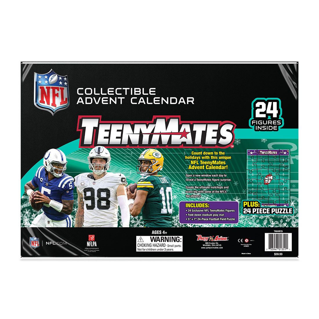 Packers TeenyMates Series Advent Calendar