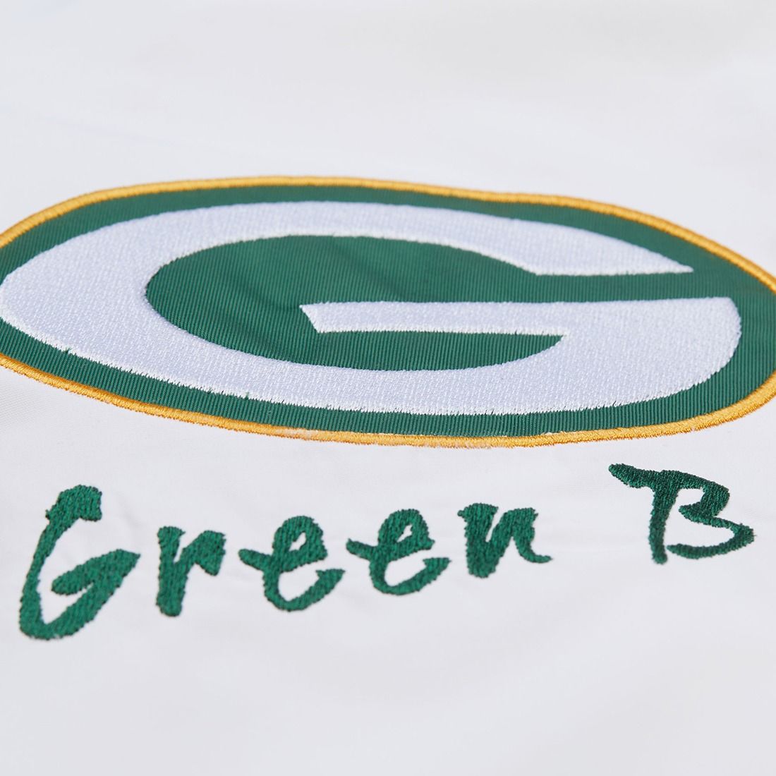 Packers Mitchell & Ness Paint Brush Windbreaker 3 Packers Mitchell & Ness Paint Brush Windbreaker