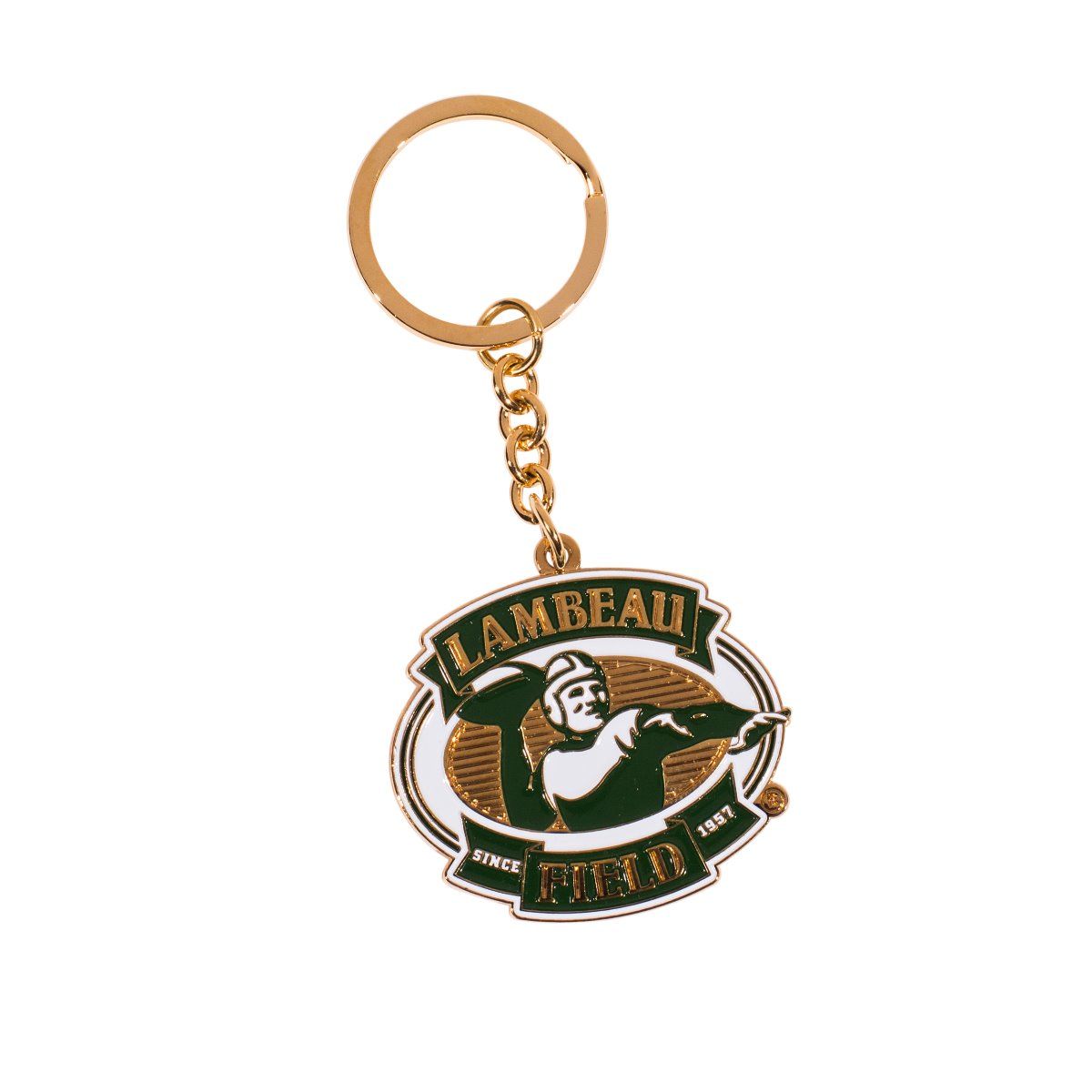 Lambeau Field Official Logo Key Chain