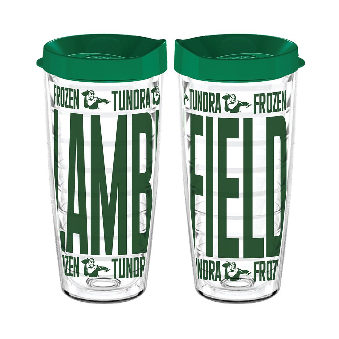 Lambeau Field Elevated Double Wall Plastic Tumbler 2 Lambeau Field Elevated Double Wall Plastic Tumbler
