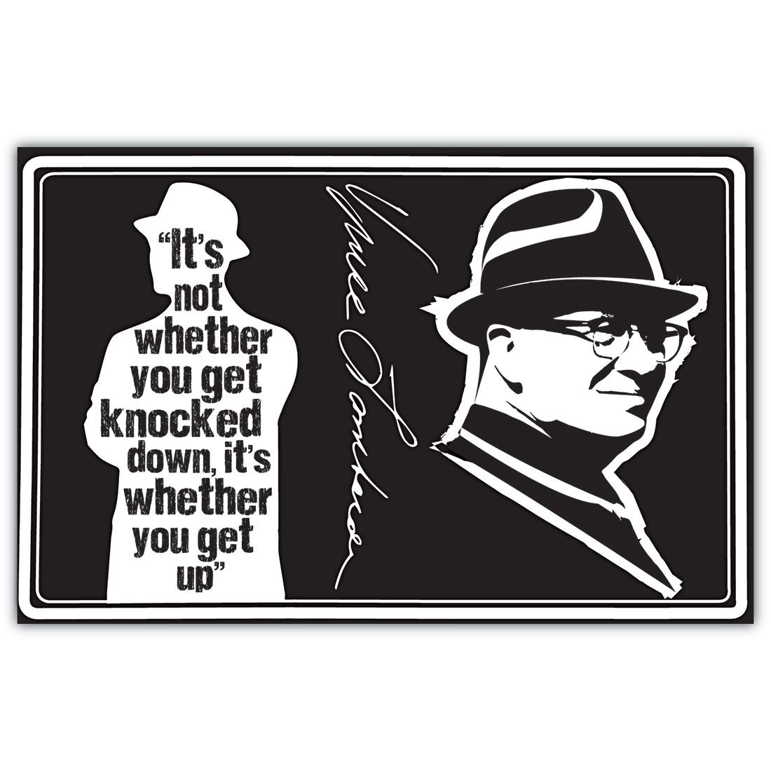 Lombardi Get Up Poster