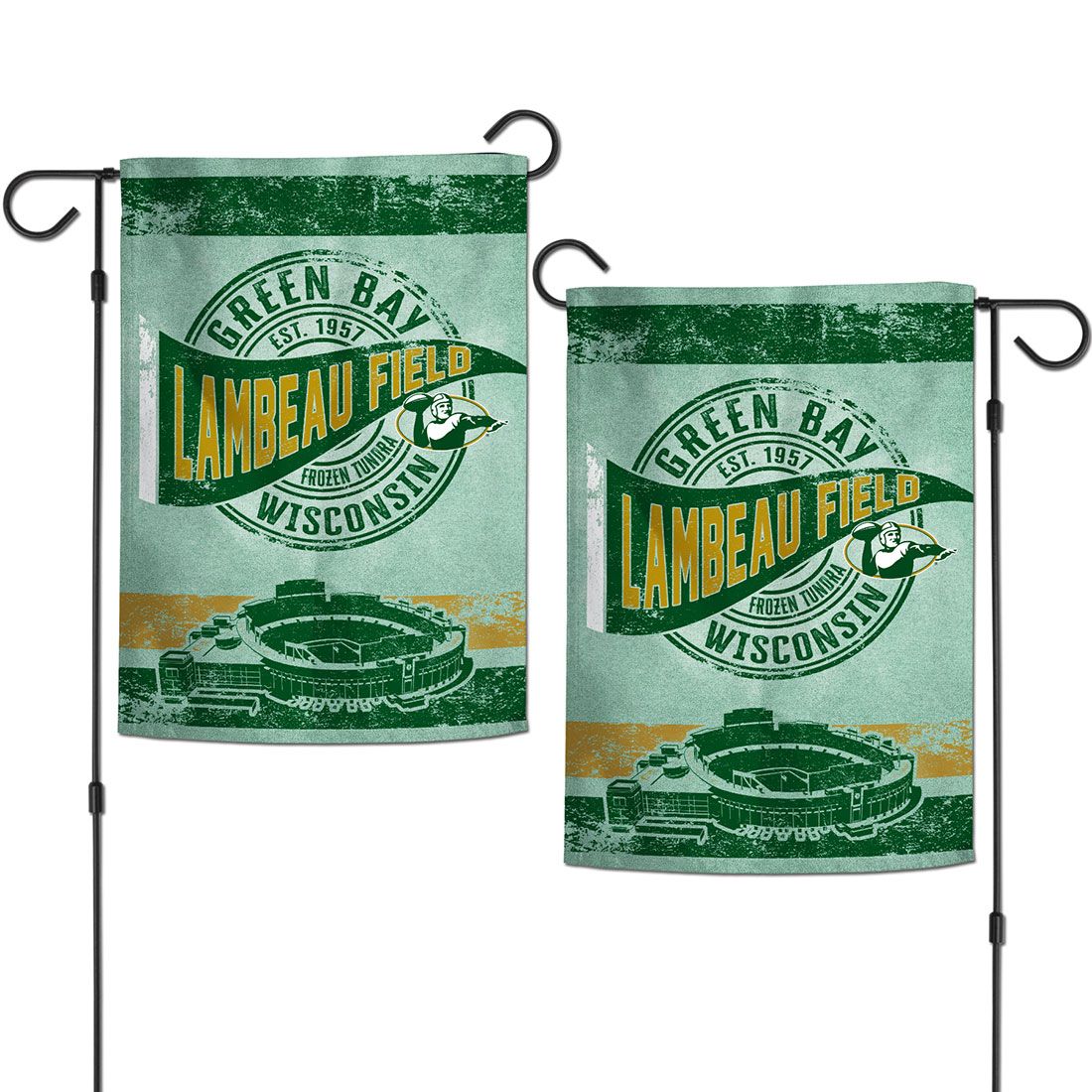 Lambeau Field Wincraft Banner 2-Sided Garden Flag
