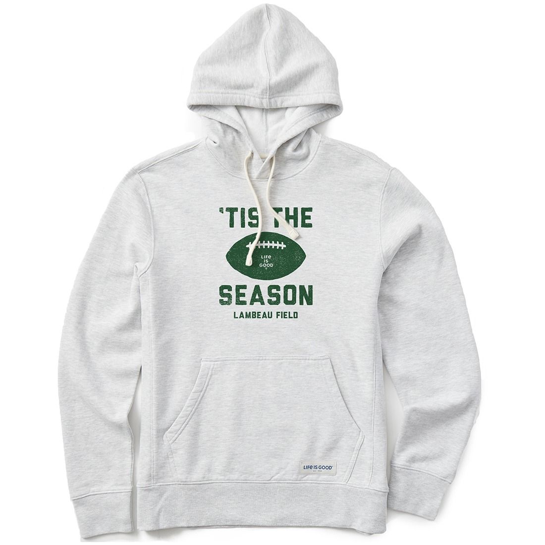 Lambeau Field Life is Good Tis The Season Hoodie