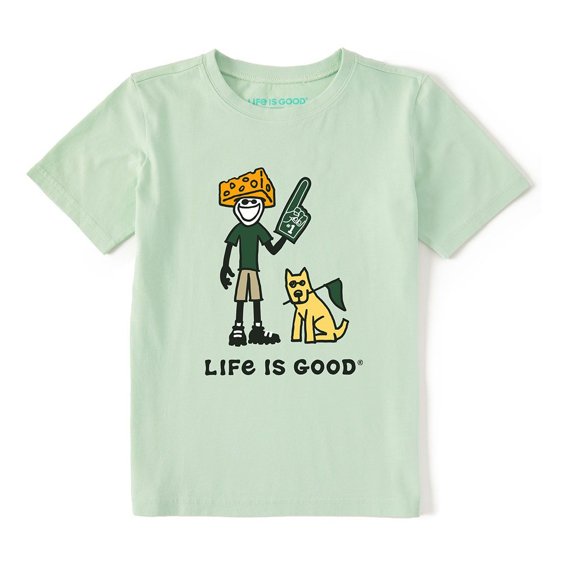 Lambeau Field Life is Good Youth Fan T-Shirt