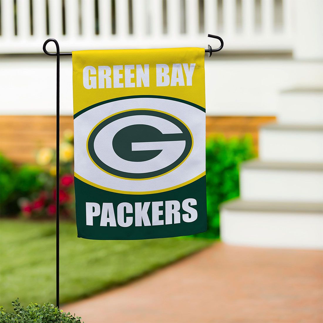 Packers Suede Garden Flag