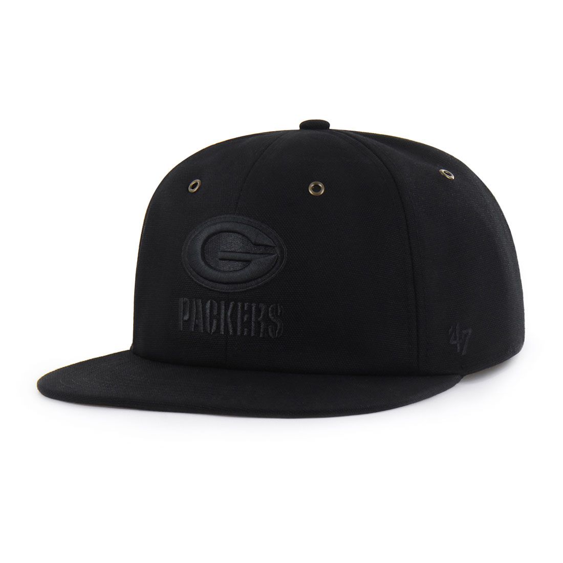 Packers Carhartt x '47 Black Captain Cap 1 Packers Carhartt x '47 Black Captain Cap