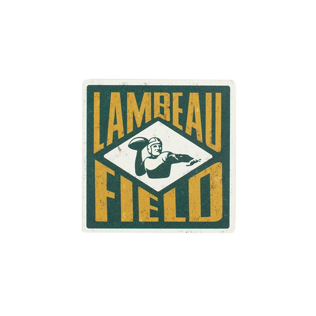 Lambeau Field Vintage Diamond Magnet 5 Lambeau Field Vintage Diamond Magnet