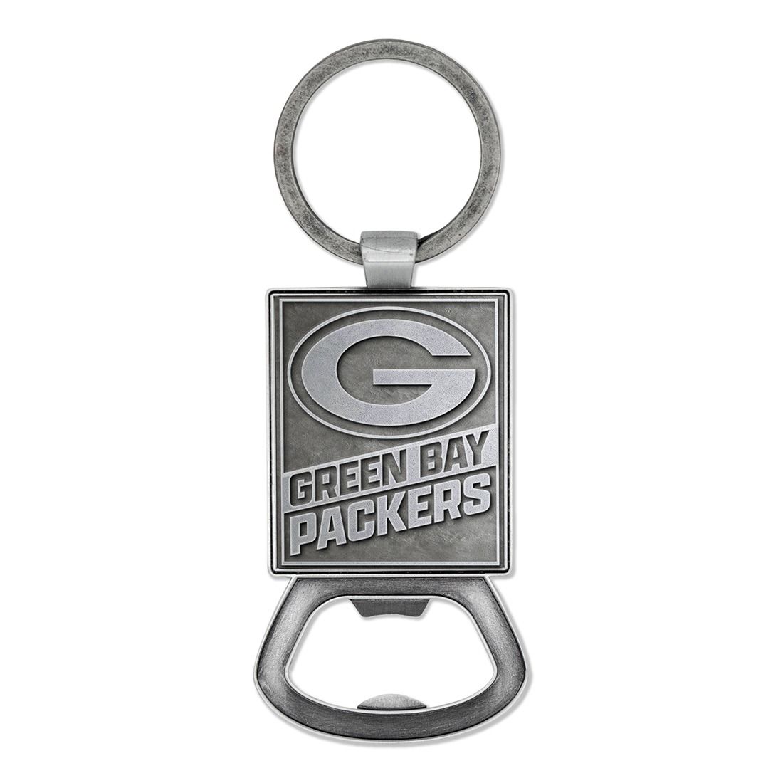 Packers Pewter Bottle Opener Key Chain
