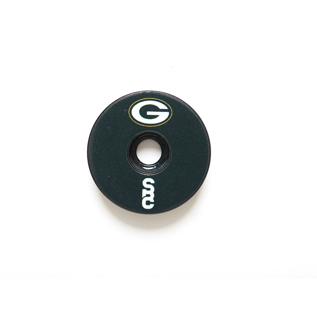 Packers Bike Stem Cap 1 Packers Bike Stem Cap