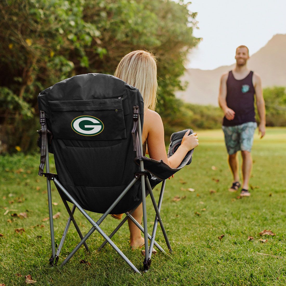 Packers Reclining Camp Chair